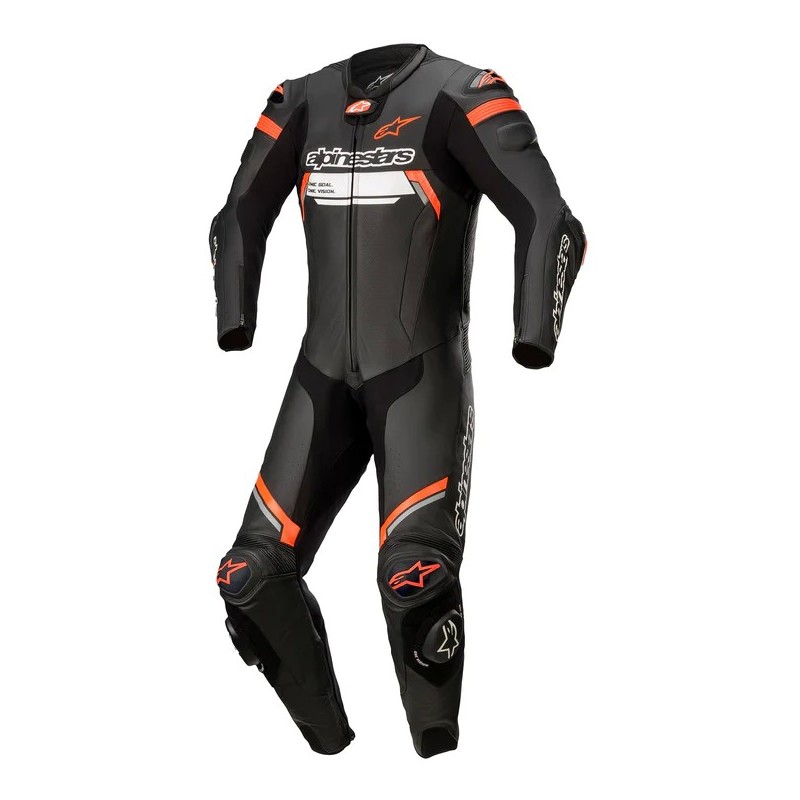 Alpinestar MISSILE V2 1-PIECE IGNITION LEATHER SUIT Black Size 52