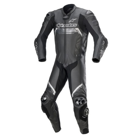 Alpinestar MISSILE V2 1-PIECE IGNITION LEATHER SUIT All Black Size 52