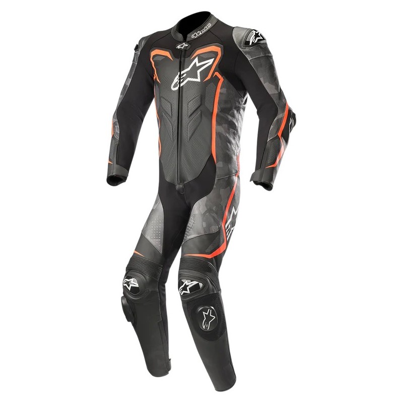 Alpinestar GP PLUS V2 CAMO 1-PIECE LEATHER SUIT Black Size 52