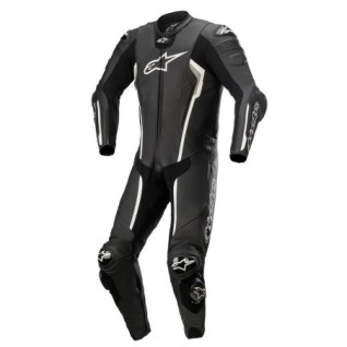 Alpinestar MISSILE V2 1-PIECE LEATHER SUIT Black White Size 52