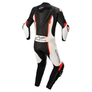 Alpinestar MISSILE V2 1-PIECE LEATHER SUIT Red Fluo Size 52