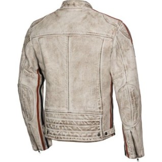 Retro leather jacket 3.0 white Size S-XL