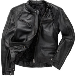 Classic leather jacket 4.0 black Size M-L