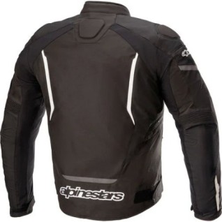 T-Jaws V3 Waterproof Textile Jacket Black White Size S-M