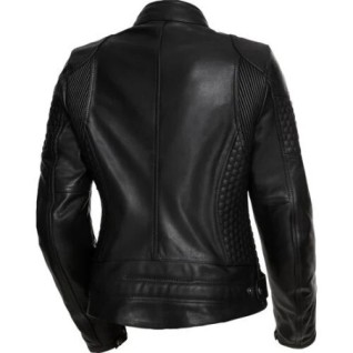 Retro-Style Women Motorcycle Jacket 1.0 Black Size S