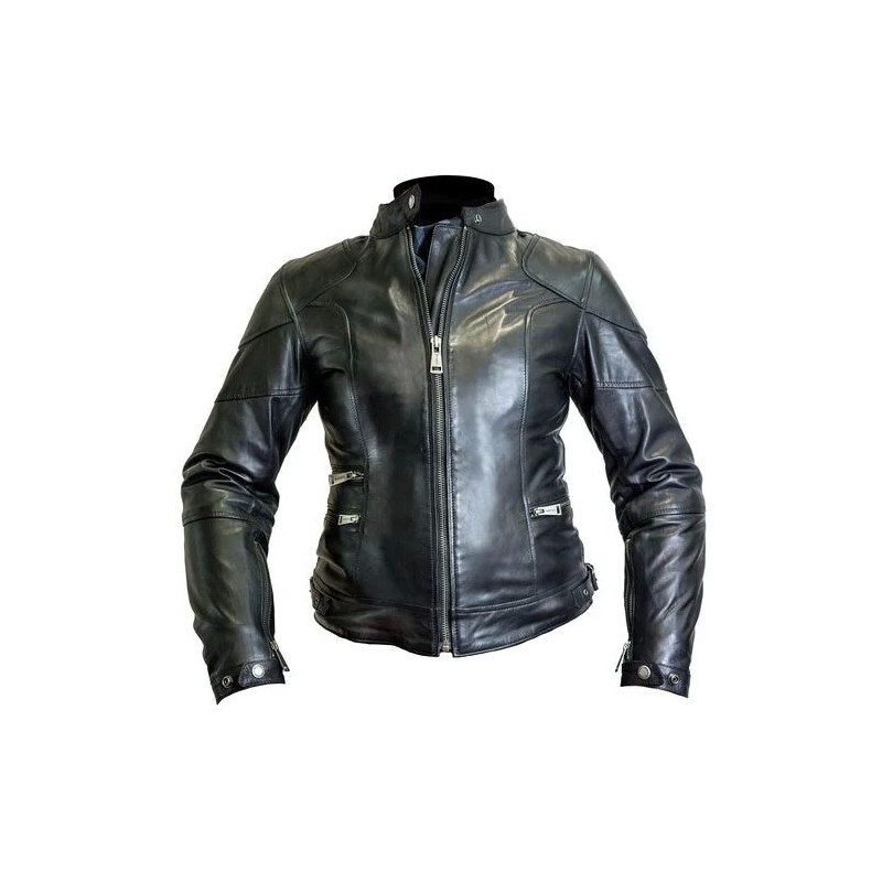 PAT women's leather jacket black Size XL