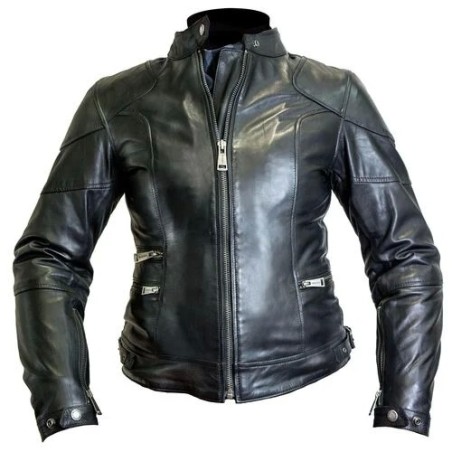 PAT women's leather jacket black Size XL