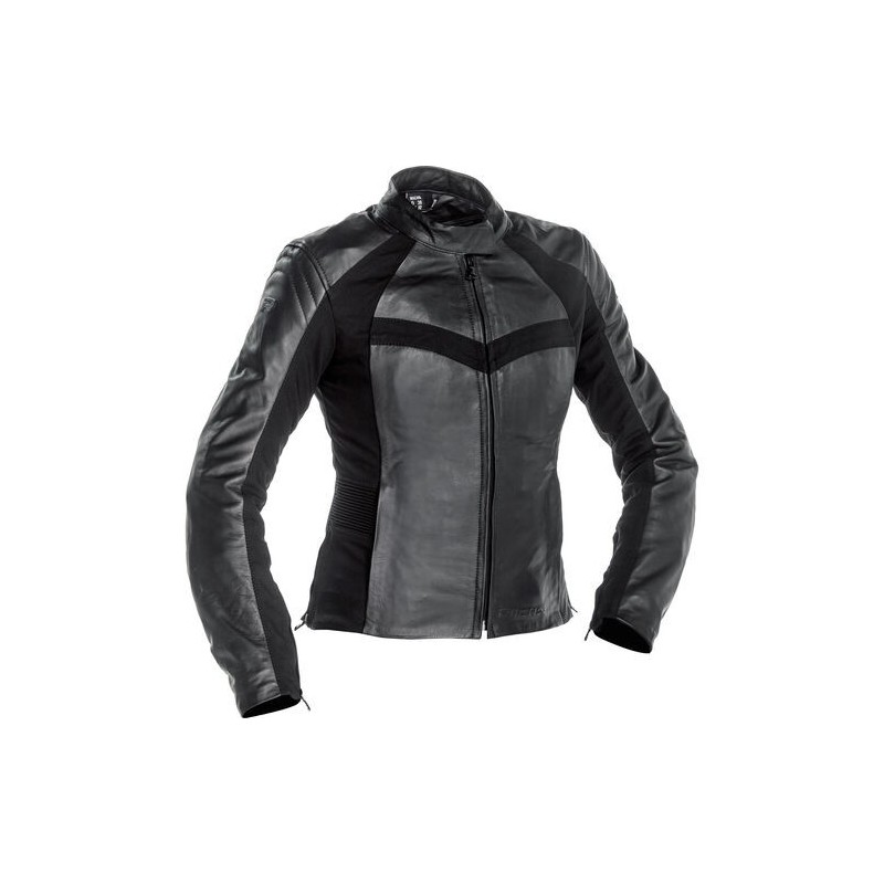 Catwalk women's leather jacket black size 42