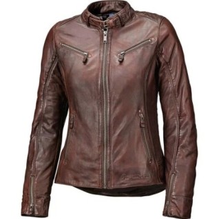 SABIRA women's leather jacket brown size 38