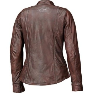 SABIRA women's leather jacket brown size 38