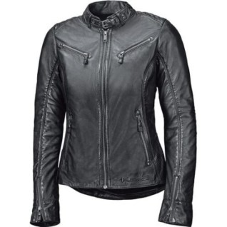 SABIRA women's leather jacket black size 38