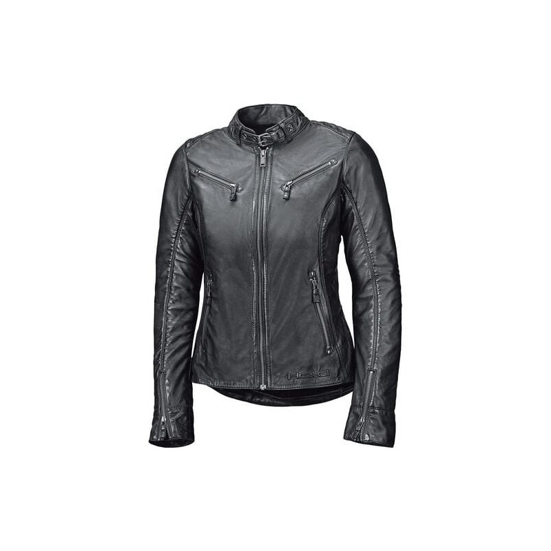 SABIRA women's leather jacket black size 38