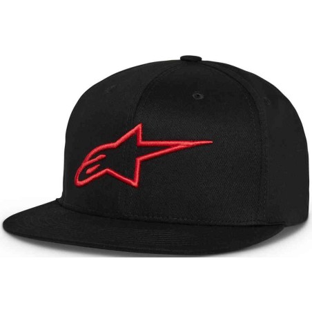 Alpinestars Ageless Flat Cap Black Red