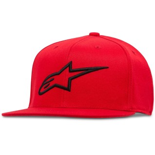 Alpinestars Ageless Flat Cap Red Black