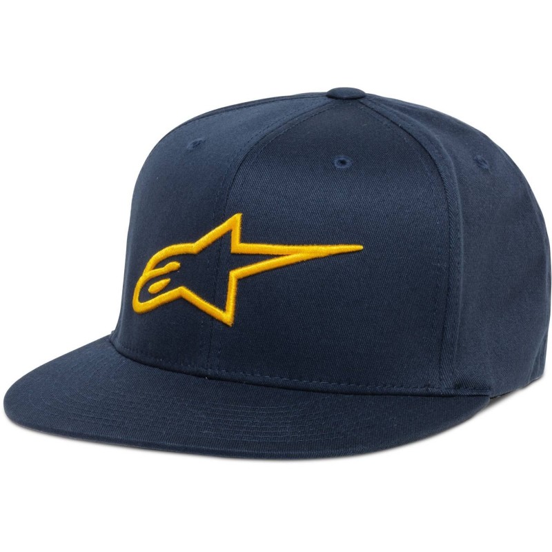 Alpinestars Ageless Flat Cap Blue Yellow