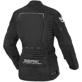 Berik Torino Waterproof Ladies Motorcycle Textile Jacket Black Size 38