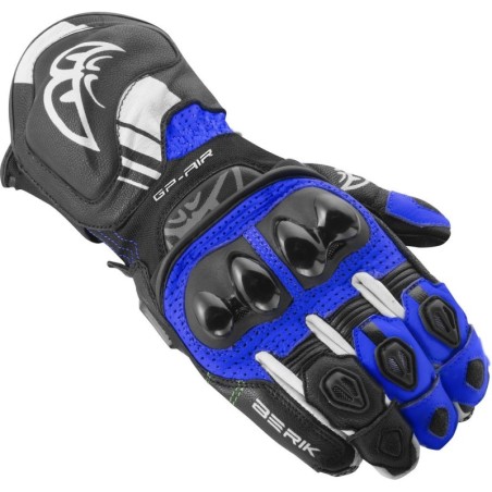 Berik Spa Evo Motorcycle Gloves Black Blue XS-3XL