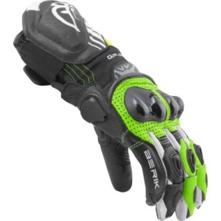 Berik Spa Evo Motorcycle Gloves Black Green XS-3XL