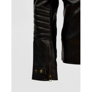 Sheep Leather Biker Jacket In Stock XS-4XL