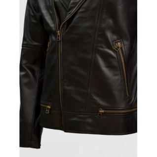 Soft Sheep Leather Quilted Jacket In Stock XS-4XL