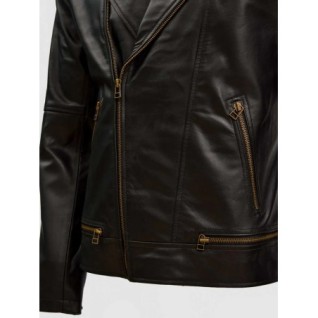 Soft Sheep Leather Quilted Jacket In Stock XS-4XL