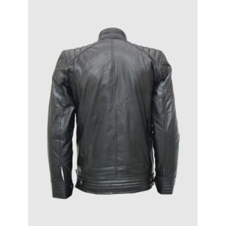 Classic Leather Motorcycle Jacket In Stock XS-4XL