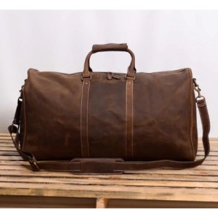 MONT5 Gokina Extra Large Leather Duffle