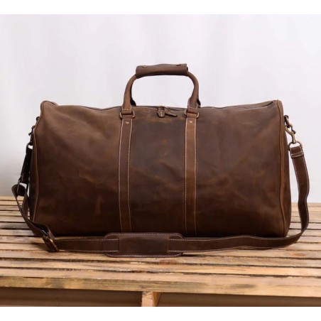 MONT5 Gokina Extra Large Leather Duffle