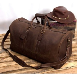 MONT5 Gokina Extra Large Leather Duffle