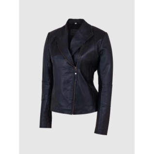 Motorbike Sheep Leather Jacket In Stock XS-XL