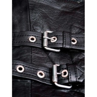 Black Biker Jacket In Stock XS-XL