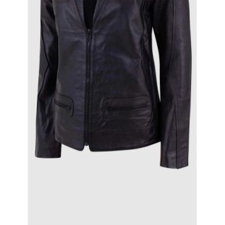 Soft Black Leather Jacket In Stock XS-XL