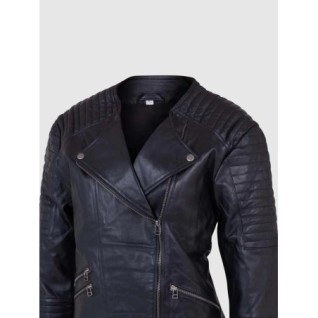 Leather Quilted Jacket In Stock XS-XL