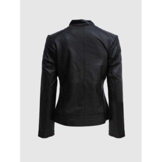 Classic Black Biker Jacket In Stock XS-XL