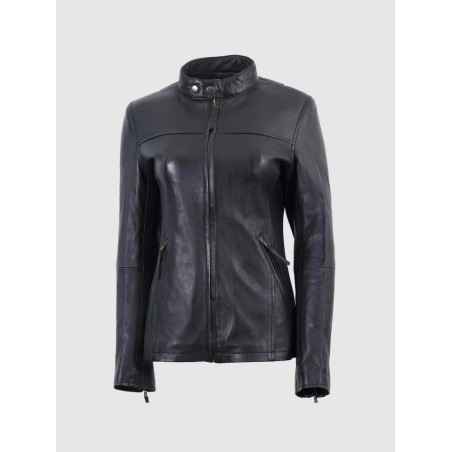 Lightweight Black Biker Jacket Black In Stock XS-XL