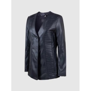 Modern Fashion Leather Jacket Black In Stock XS-XL