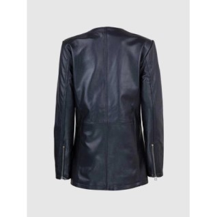 Modern Fashion Leather Jacket Black In Stock XS-XL