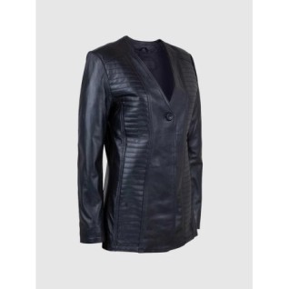 Modern Fashion Leather Jacket Black In Stock XS-XL