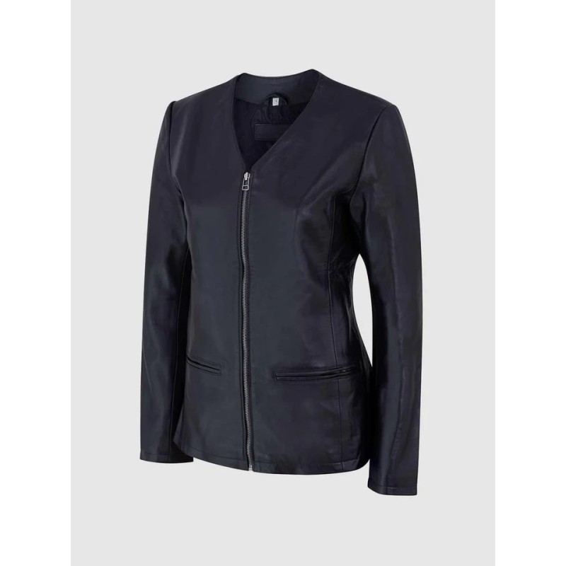 Slim Leather Jacket Women In Stock XS-XL