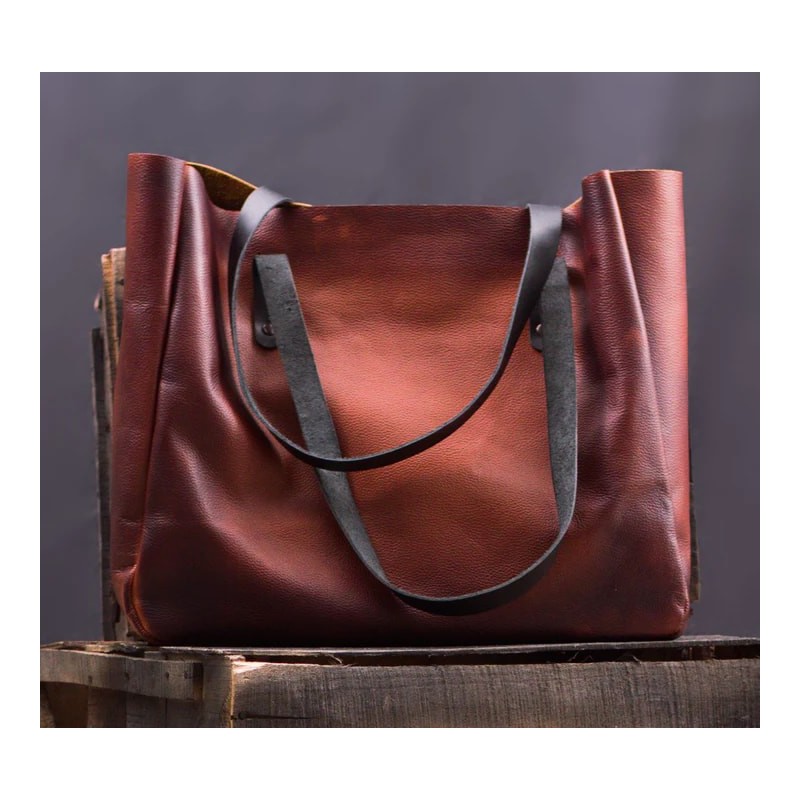 Women MONT5 Kel Waxed Leather Laptop Tote