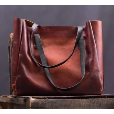 Women MONT5 Kel Waxed Leather Laptop Tote