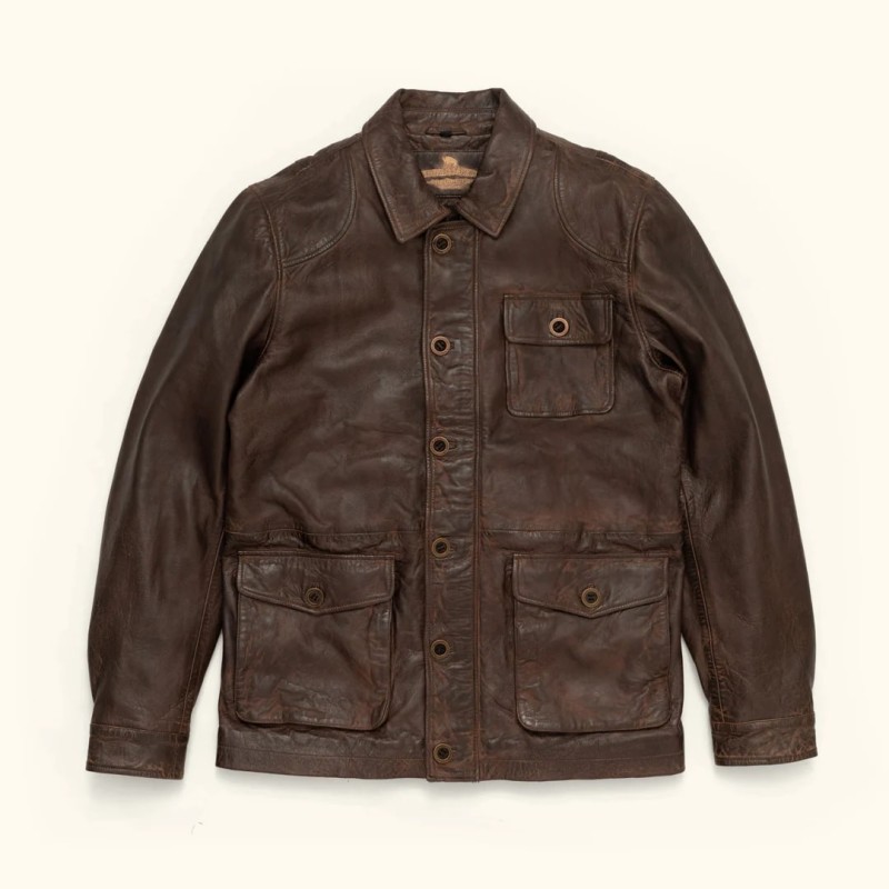 SHERIDAN LEATHER BARN JACKET IN STOCK M-3XL