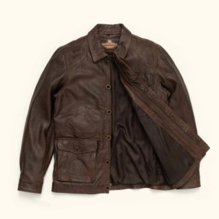 SHERIDAN LEATHER BARN JACKET IN STOCK M-3XL