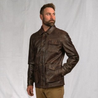 SHERIDAN LEATHER BARN JACKET IN STOCK M-3XL