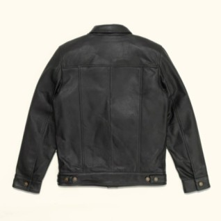 BLACK DRIGGS LEATHER JACKET IN STOCK M-3XL