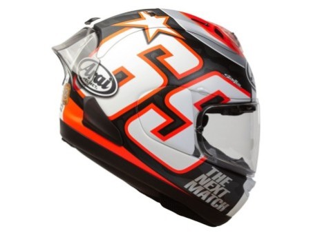 Arai RX 7V Evo Hayden Reset Black / White In Stock