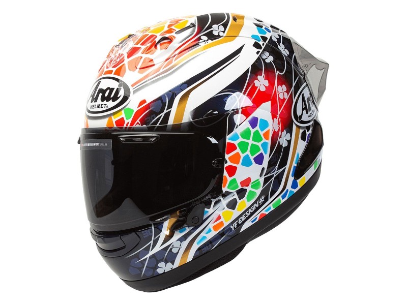 Arai RX 7V Evo Nakagami GP2 White In Stock XS-XL