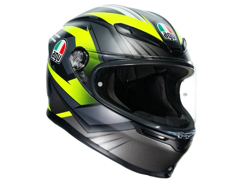 AGV K6 Excite Grey In Stock XS-L