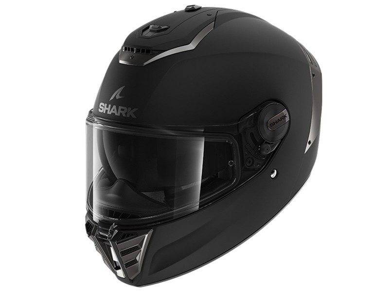 Shark Spartan RS Blank Matt Black In Stock XS-XXL