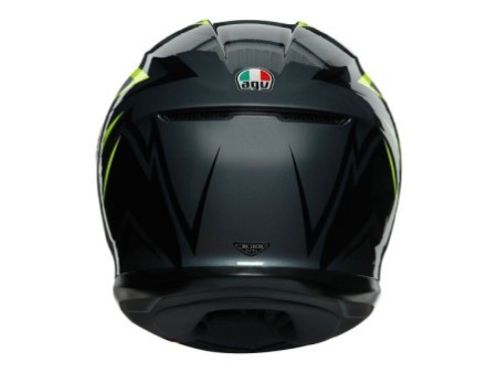 AGV K6 Flash Grey / Black / Fluo Green In Stock S-XL